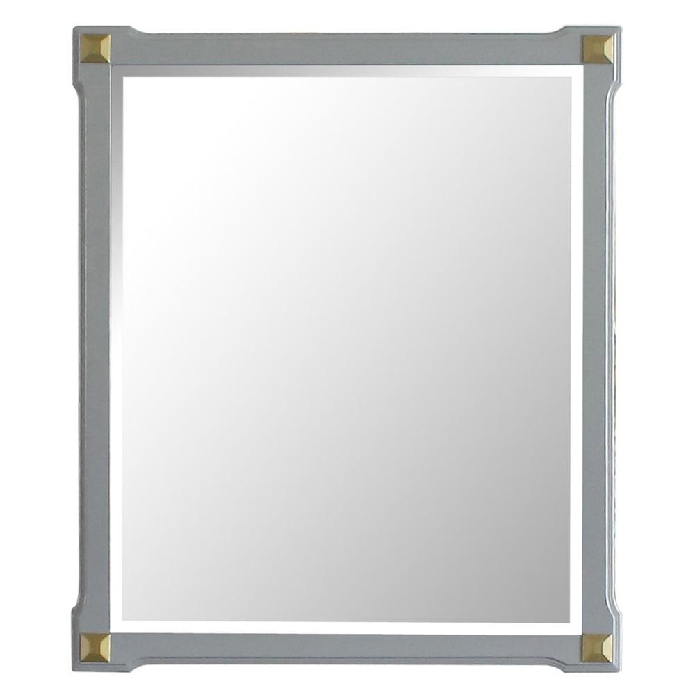 ACME House Marchese Mirror in Pearl Gray