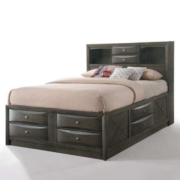 Acme Ireland Bookcase Storage Bed