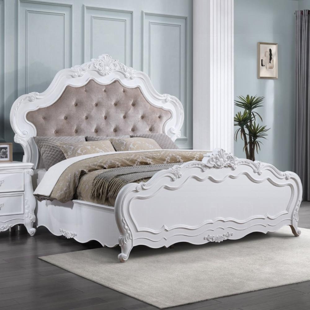 ACME Furniture Latisha Eastern King Bed in White