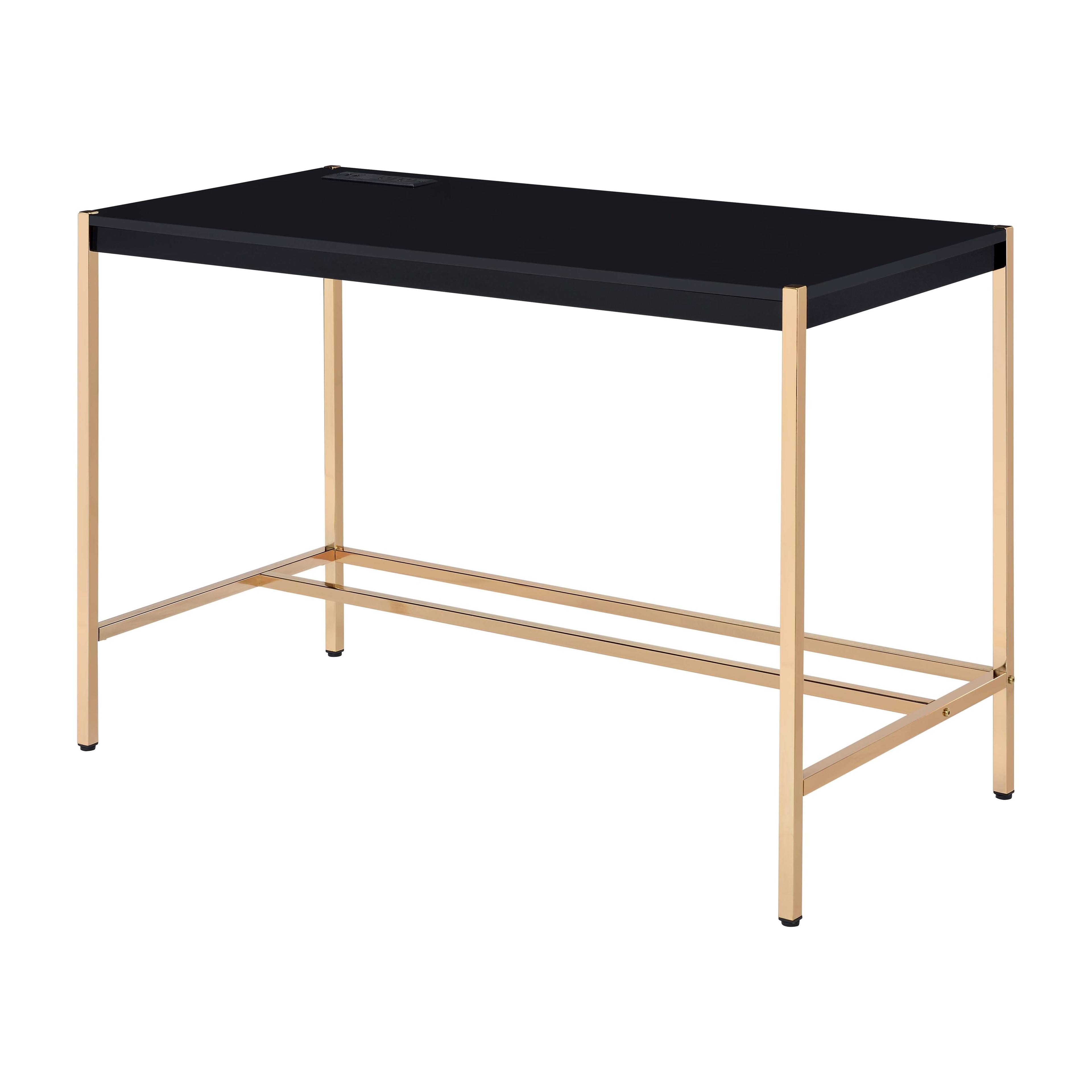 Metal Base Writing Desk