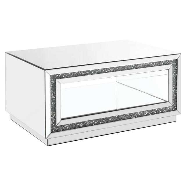 ACME Noralie Rectangular Coffee Table in Mirrored