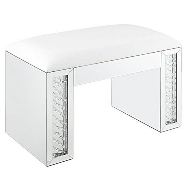 Everly Quinn Manufactured Wood Accent Stool