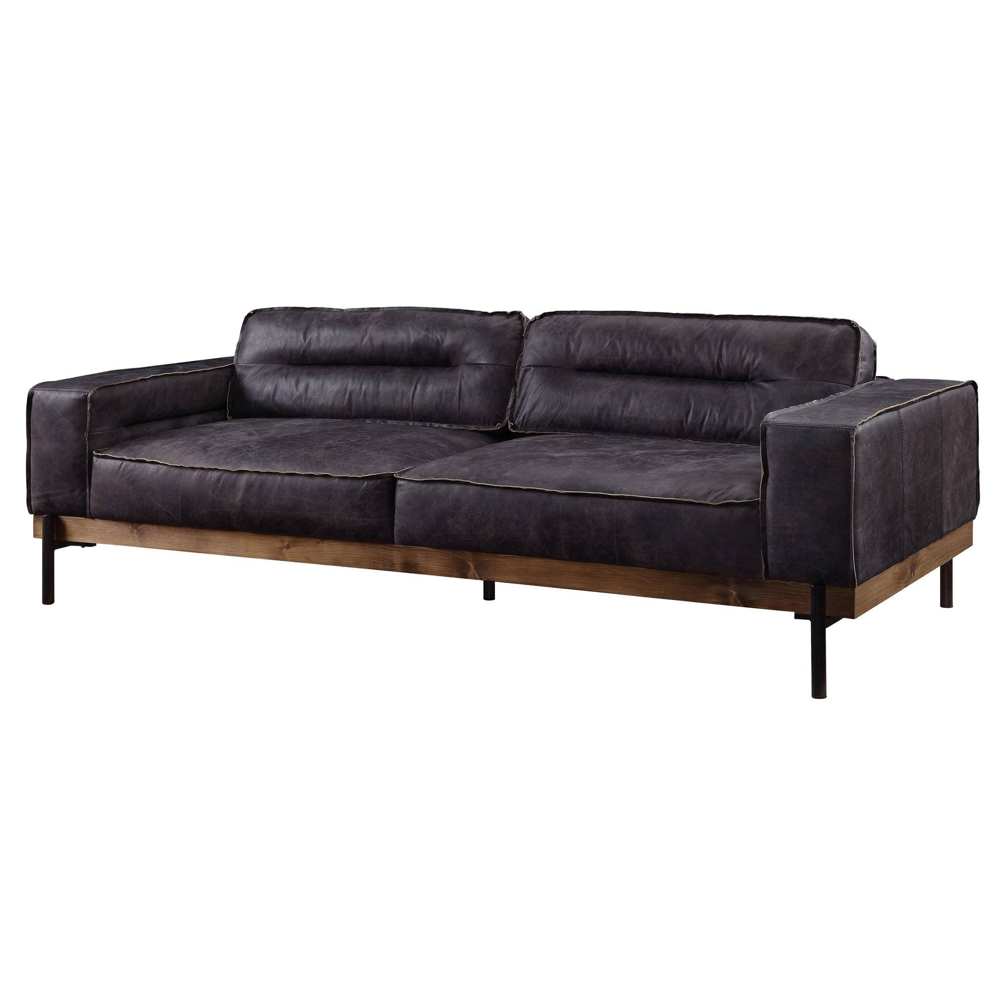 ACME Silchester Sofa in Antique Ebony