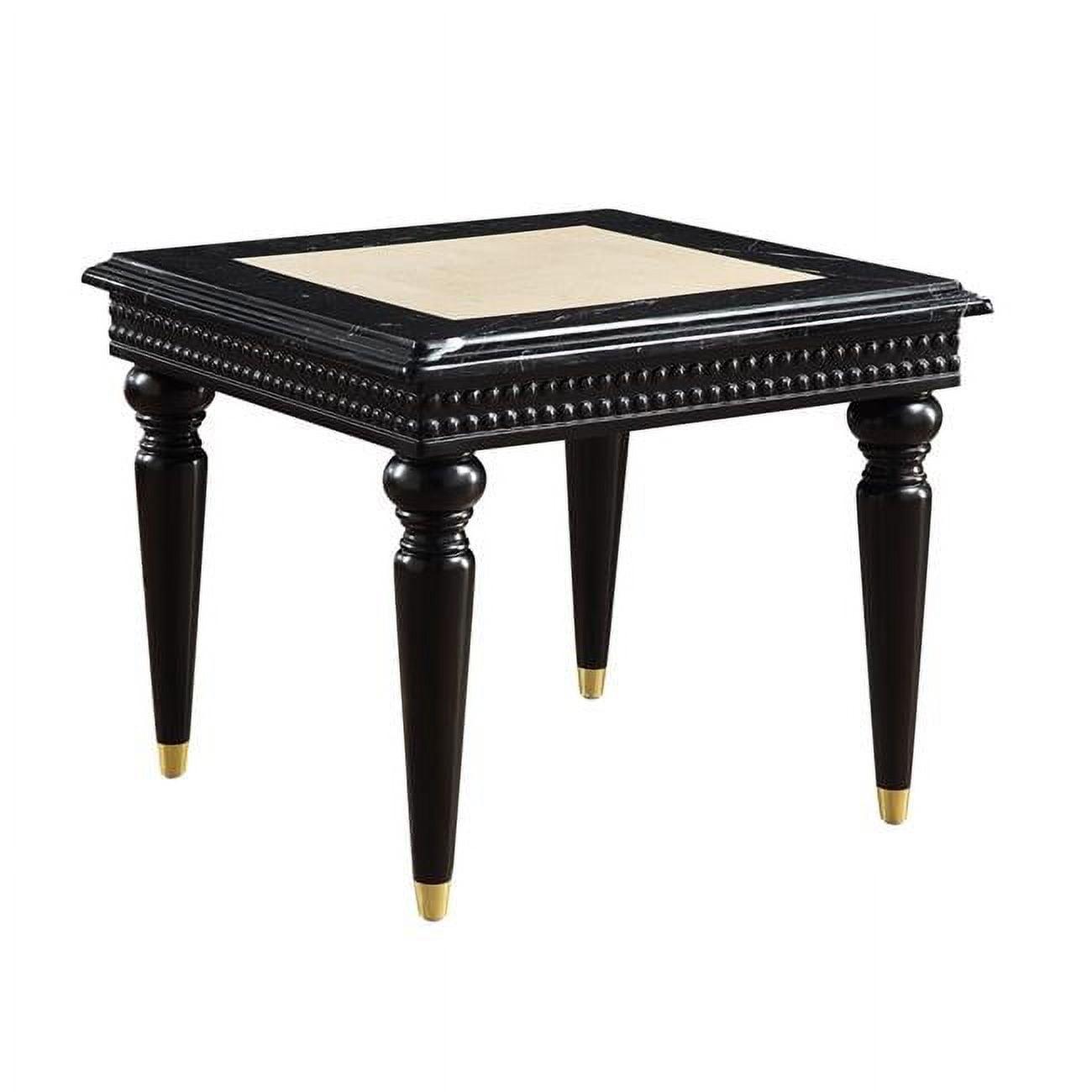 Marble Top End Table