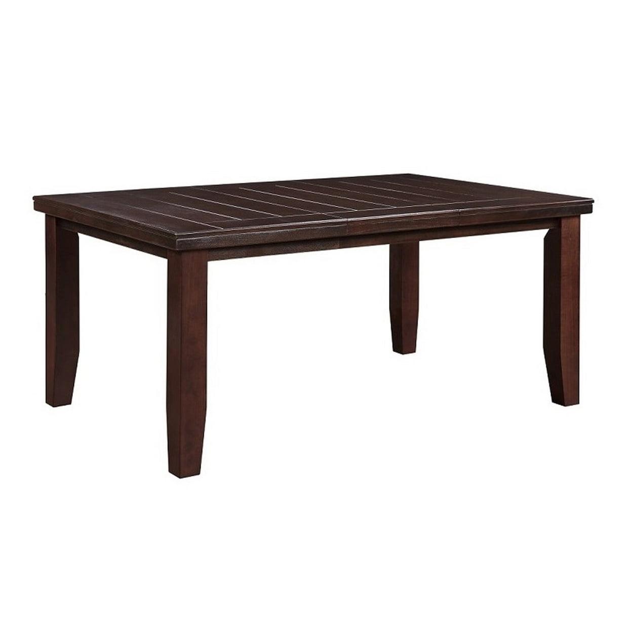 Urbana Cherry Wood Extendable Transitional Dining Table