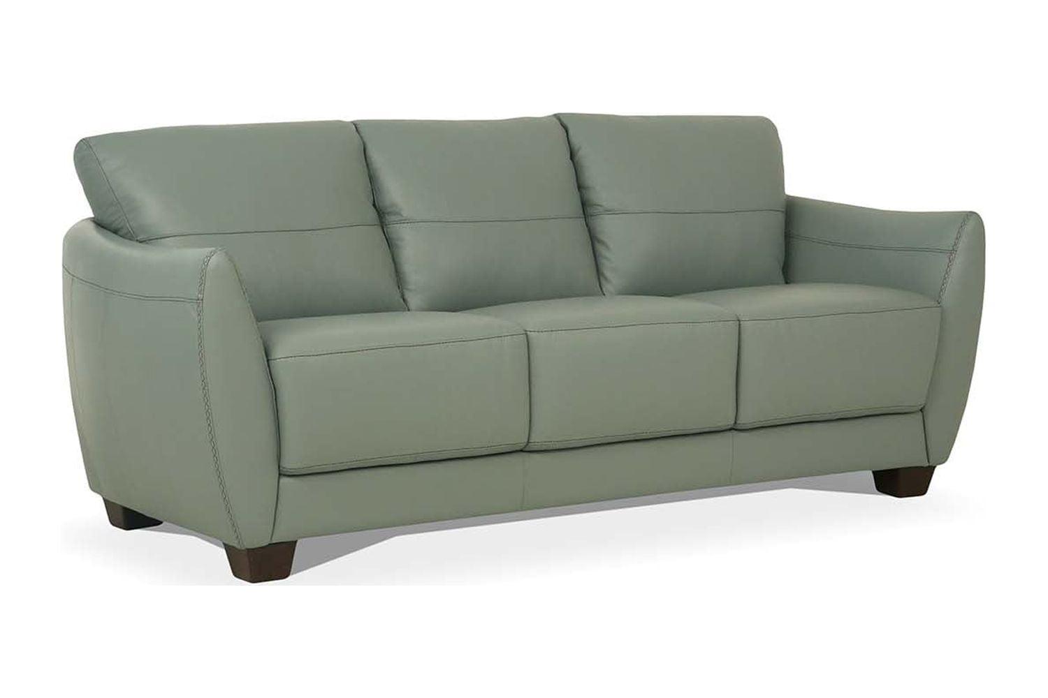 ACME Valeria Leather Sofa in Watery