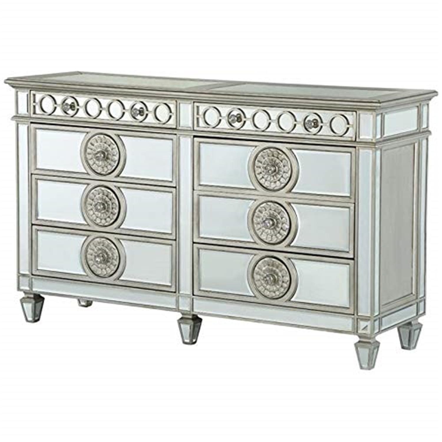 Acme Furniture Varian Dresser, Mirrored
