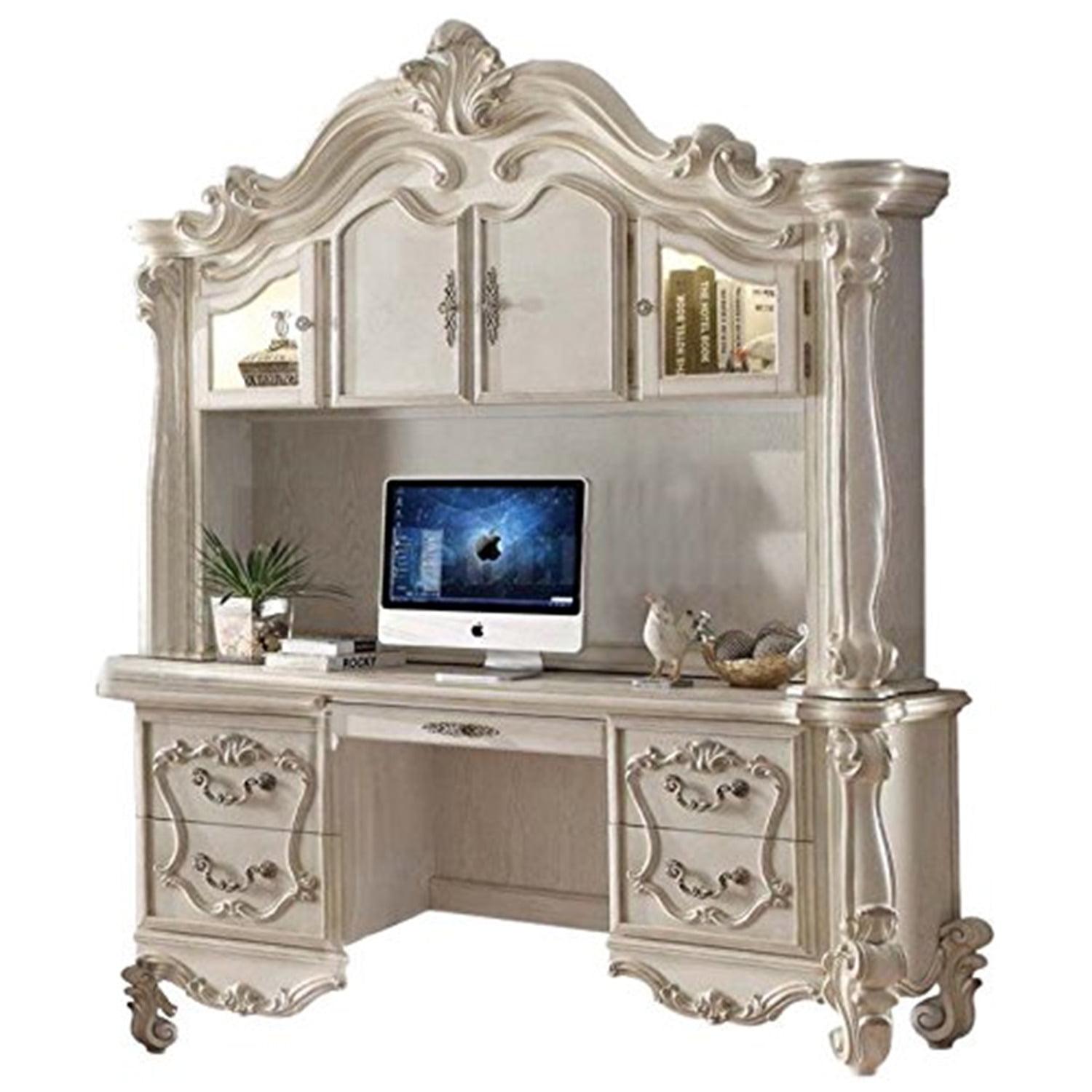 A&J Homes Studio Zastarskis Solid Wood Executive Desk
