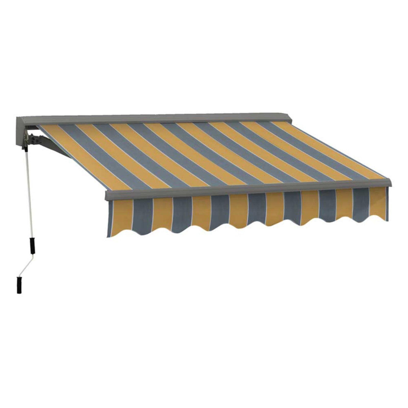 Classic Motorized Retraction Slope Patio Awning