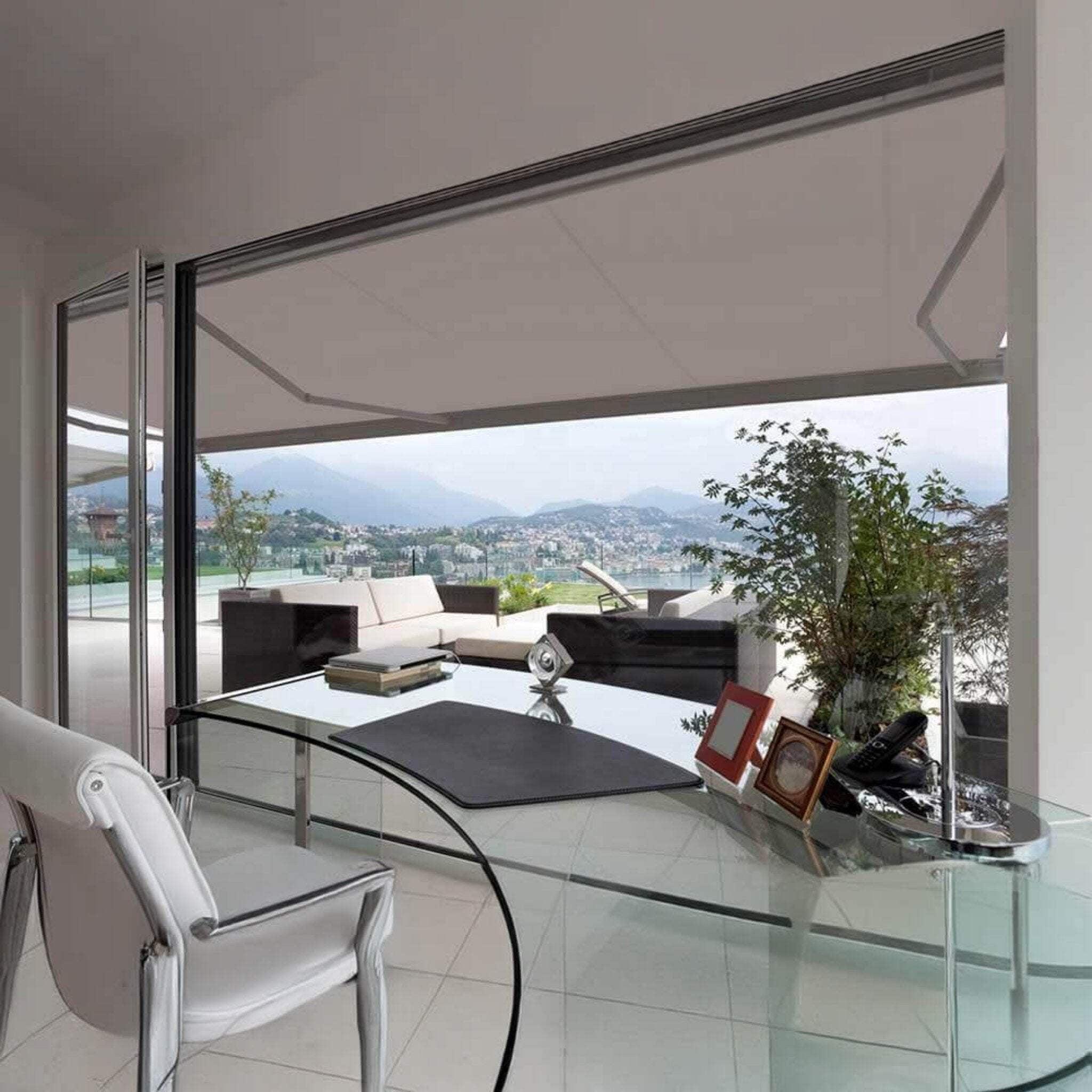 Advaning Advaning 10.5'' D Metal Cover Retractable Patio Awning