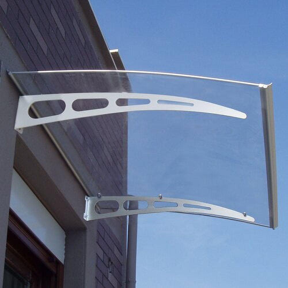 Advaning 7.9'' D Polycarbonate Cover Retractable Door / Window Awning