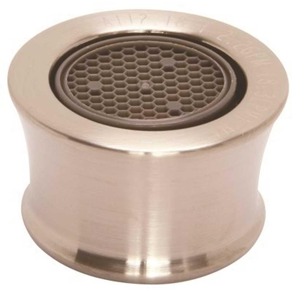 Brushed Nickel Low Flow Kitchen Sink Aerator