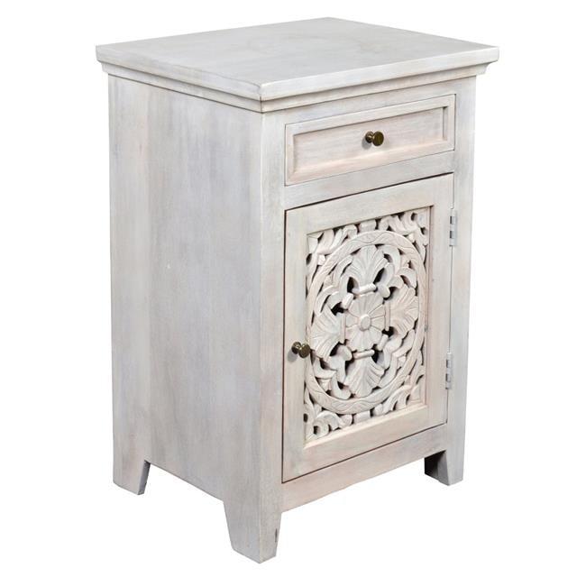 AFD Carved Lace Harlow Side Cabinet