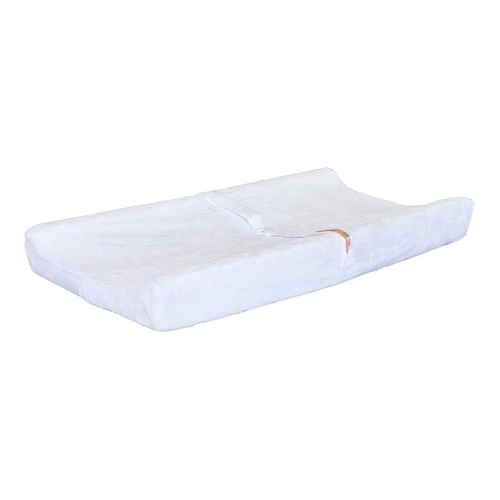 AFG Baby Furniture Contoured Changing Pad with Fabric Cover