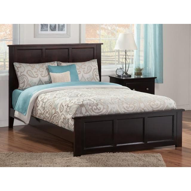 Madison Solid Wood Low Profile Platform Bed with Matching Footboard