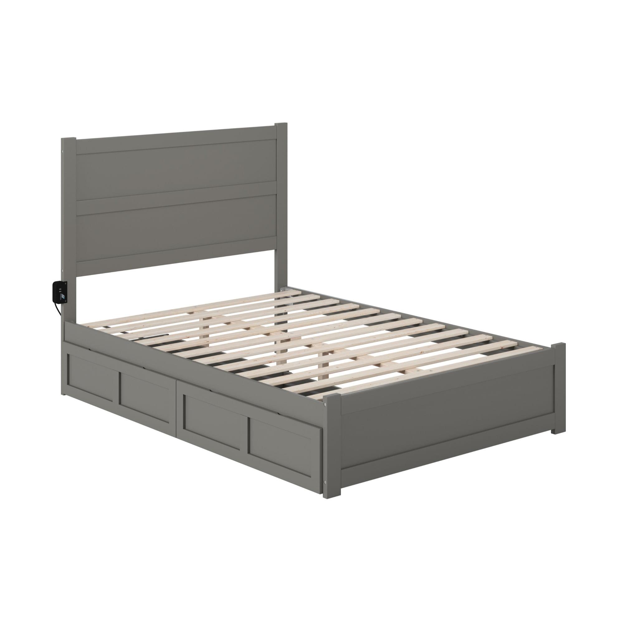 Noho Bed with Footboard and 2 Drawers - AFI