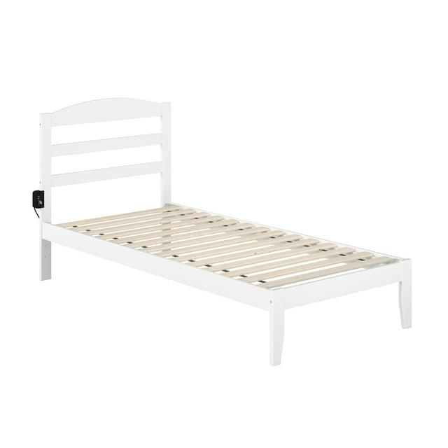 AFI Furnishings Warren Platform Bed T WH