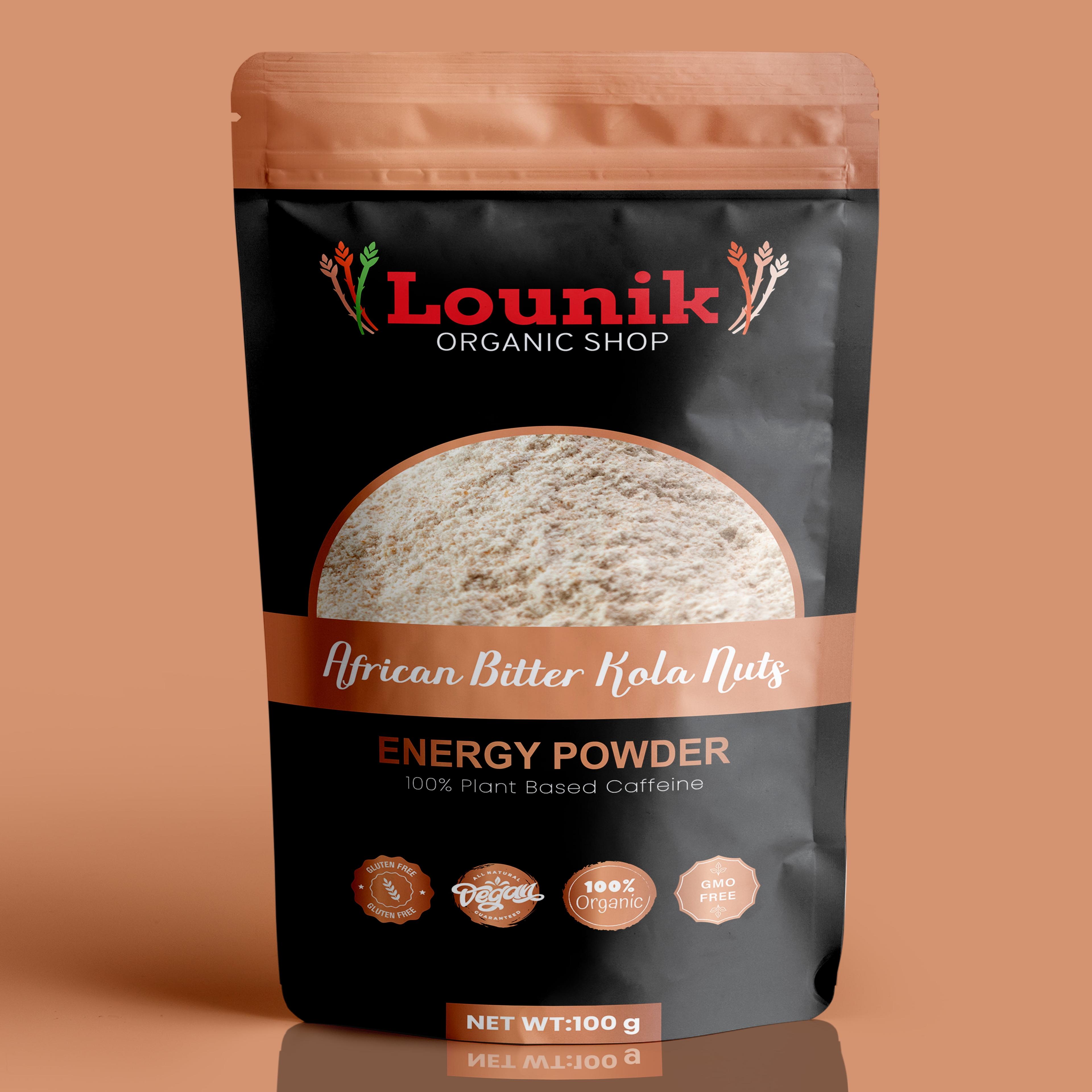 AFRICAN BITTER KOLA NUTS POWDER- 100% Plant Based