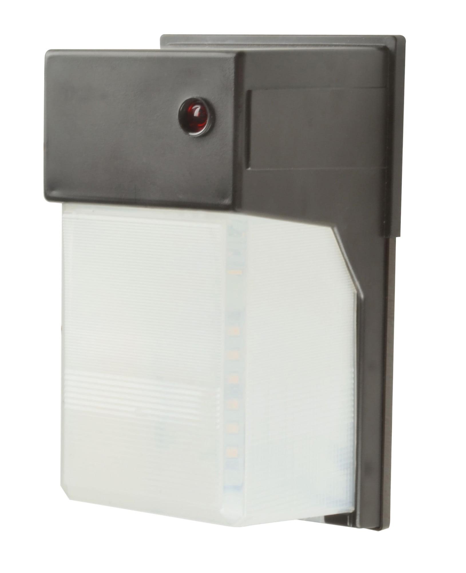 Aspects 1 - Head LED Hardwired Dusk to Dawn Outdoor Security Wall Pack