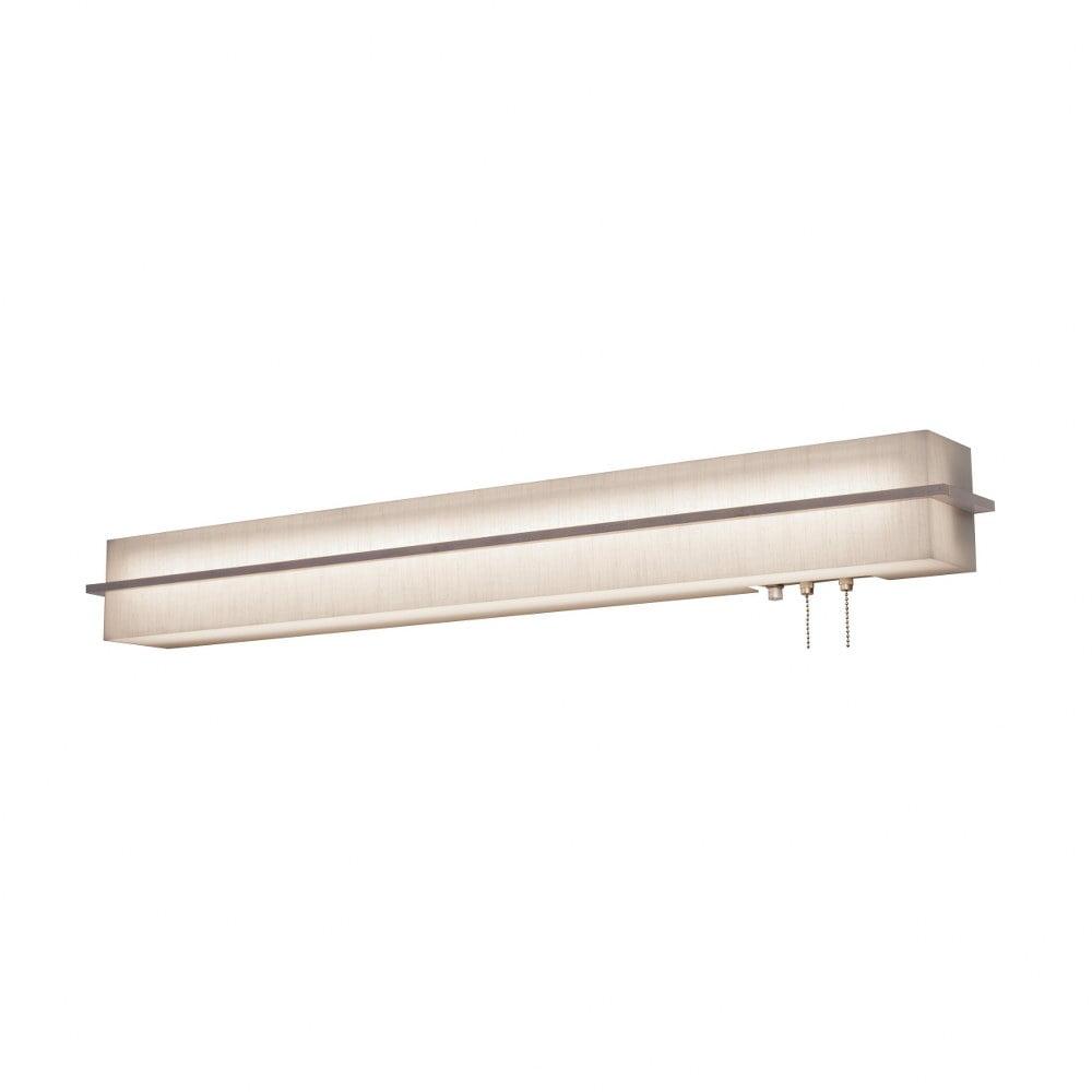 APB3940L30ENWG-LW-AFX-Apex - 114W 2 LED Wall Sconce In Transitional Style-4.38 Inches Tall and 4 Inches Wide-Weathered Grey Finish-White Linen Shade