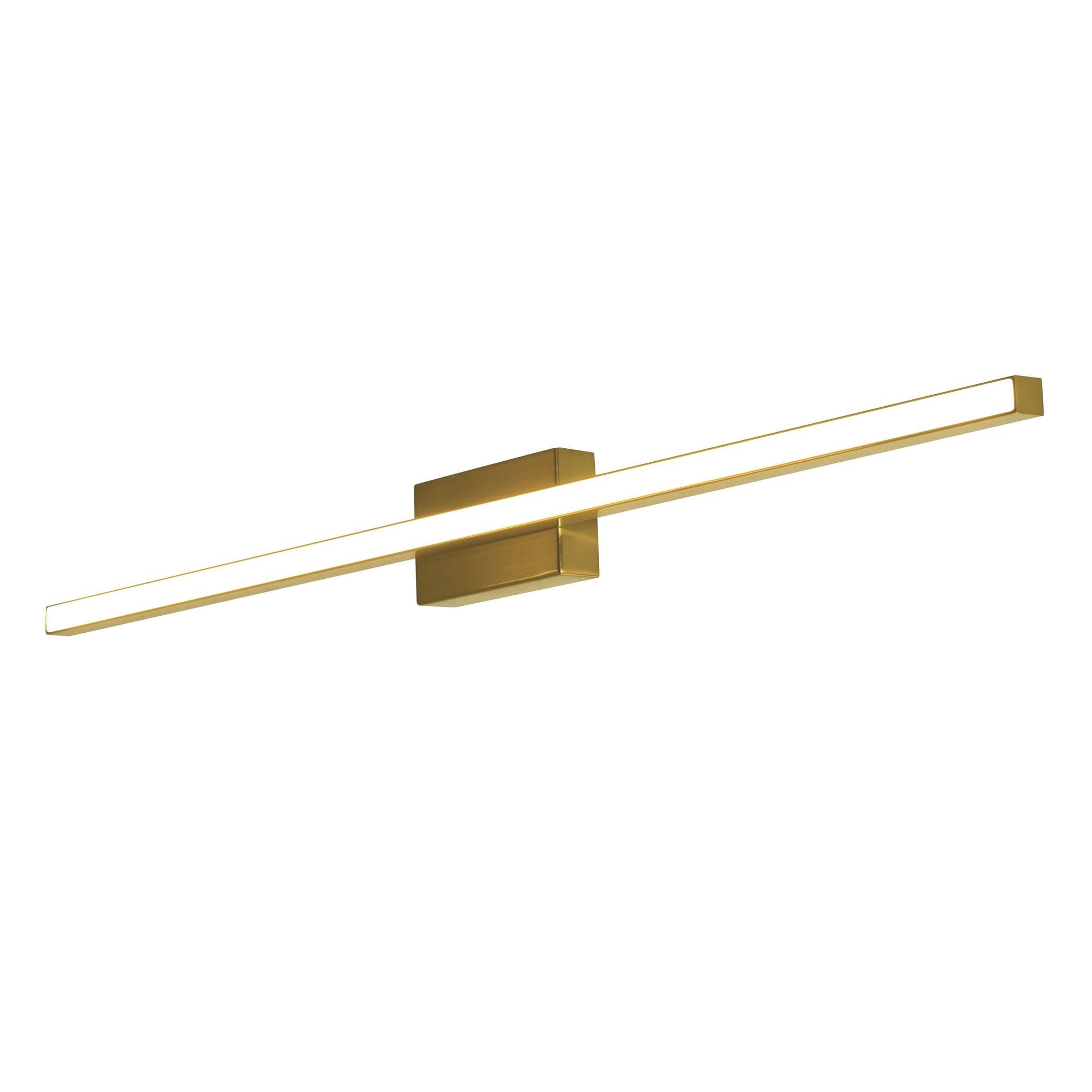 AFX  Barlow 24-inch 20W LED Vanity Satin Brass Brass Satin