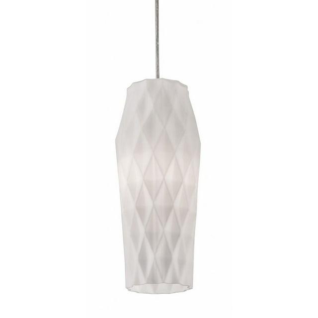 AFX - Candice - 1 Light Pendant-White Finish    -Traditional Installation