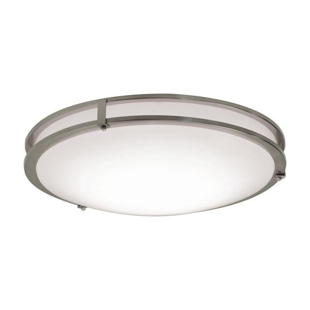 AFX Carlisle Flush LED Light in Satin Nickel