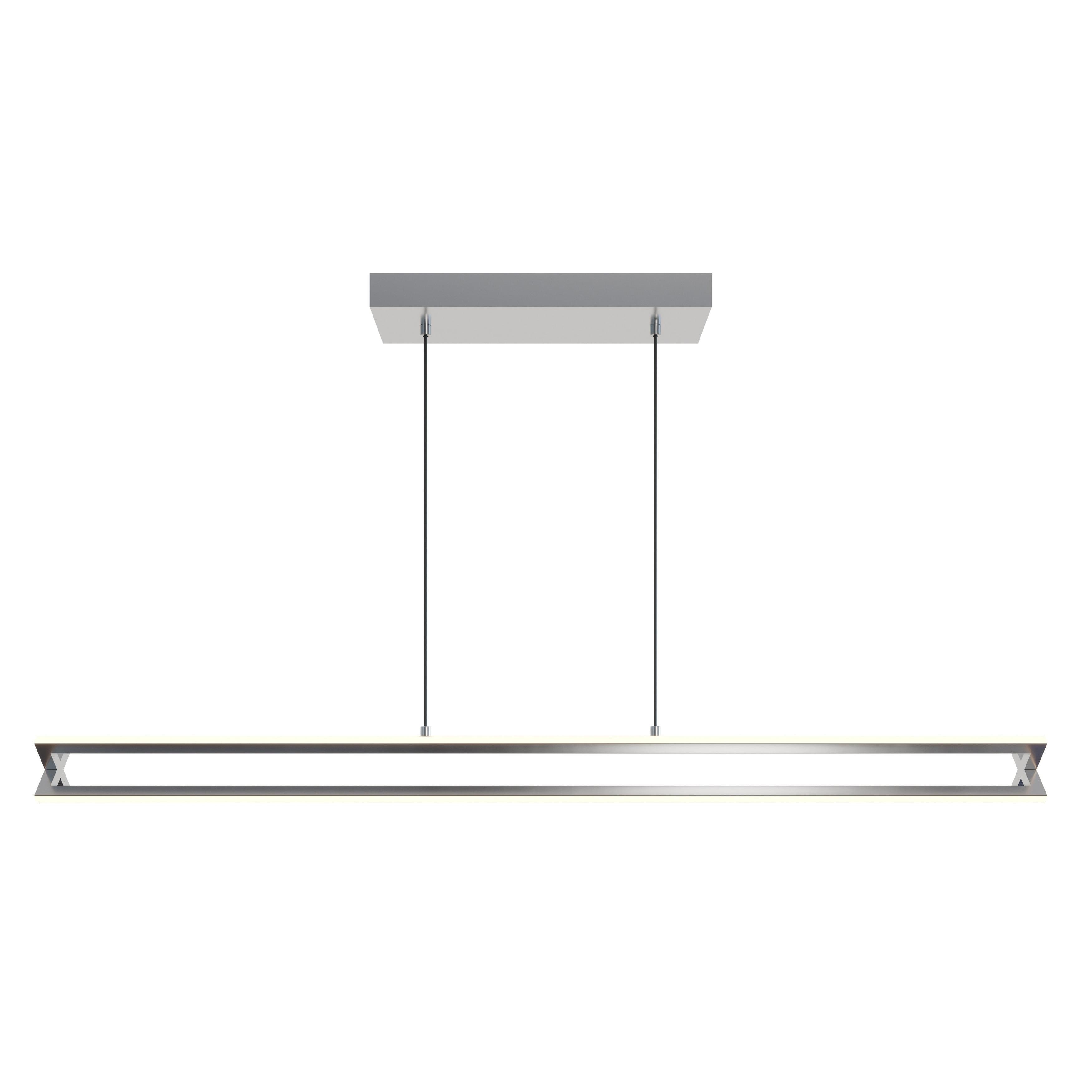 AFX Cass Linear Pendant LED 120V Satin Nickel Satin Nickel