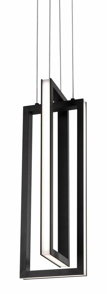 AFX - Cole - 2 Light Pendant-Black Finish