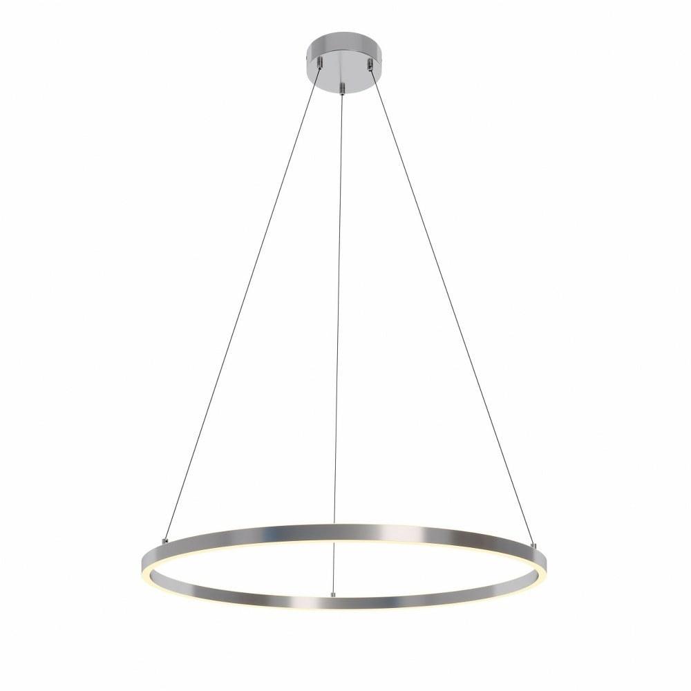 Satin Nickel 36'' LED Ring Pendant Light