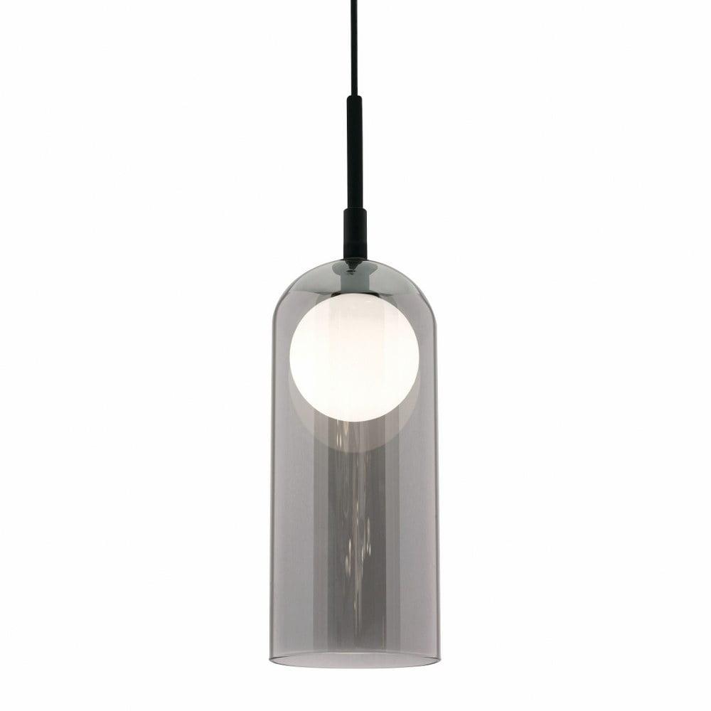AFX Kiran 4" LED Pendant Light - Black - 3000K - 4"Dia x 14"H