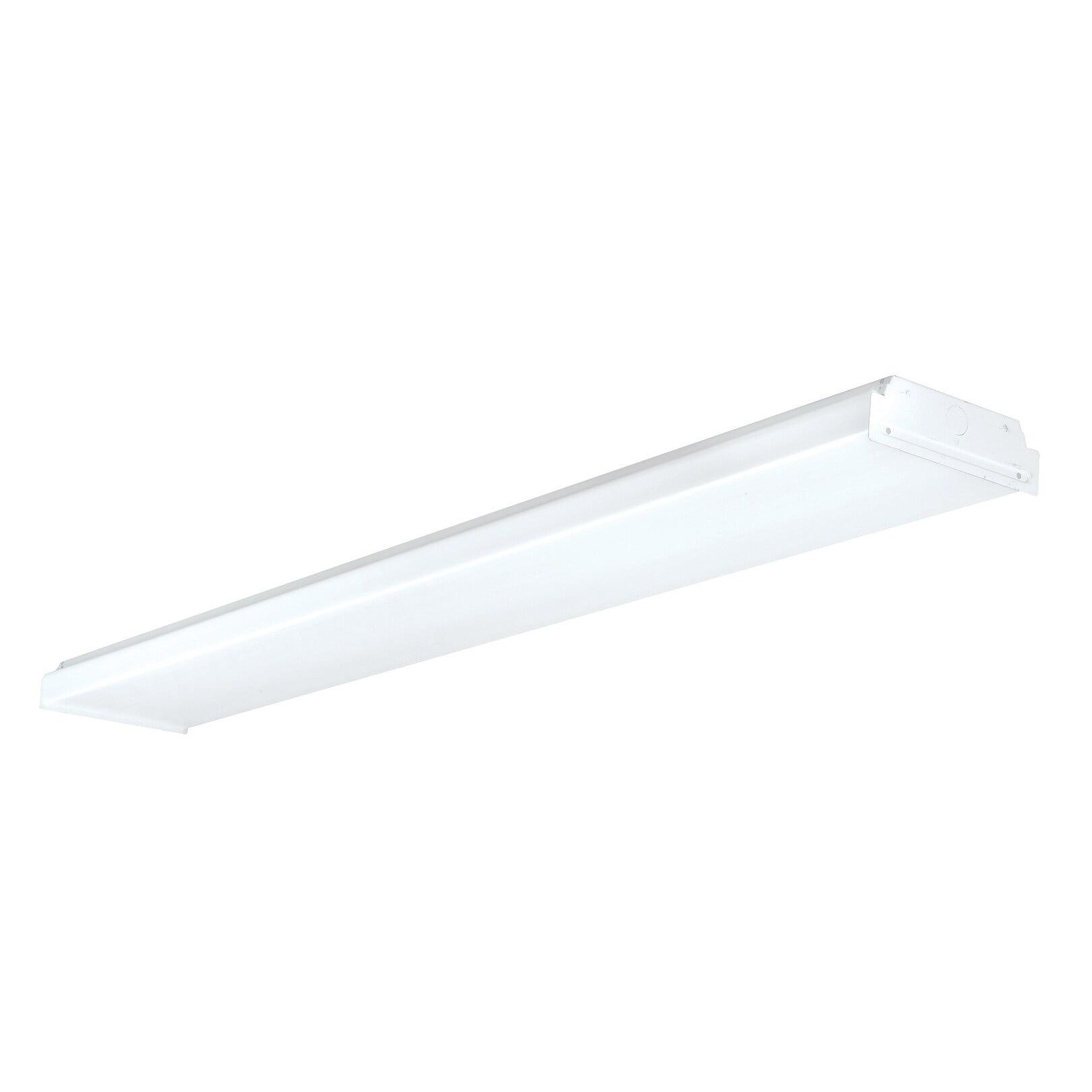 AFX  Wrap 24-inch White LED Flush Mount with Frosted Clear Diffuser TRIAC/ELV Dimmer