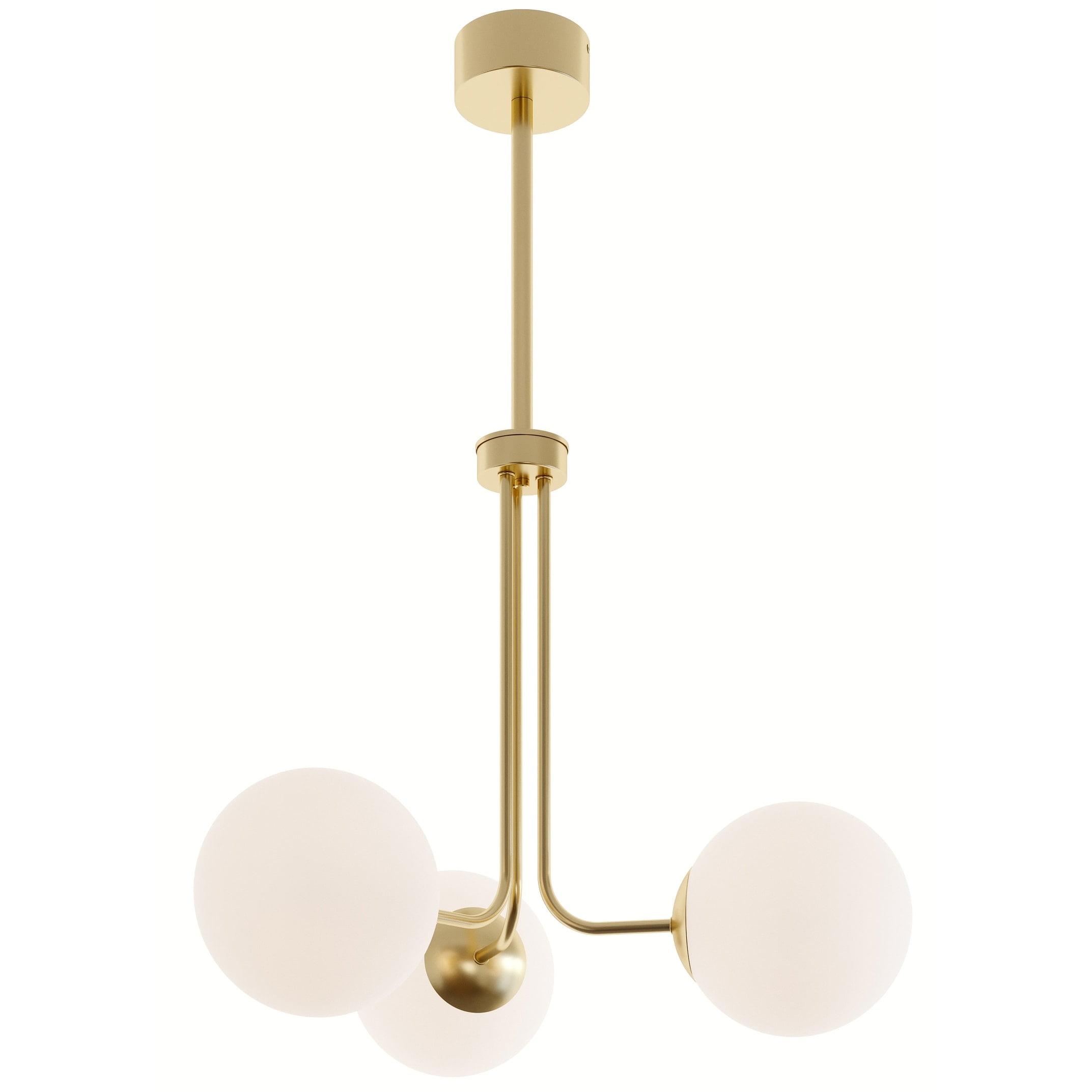 AFX Metropolitan 27" LED Pendant Satin Brass Satin Brass