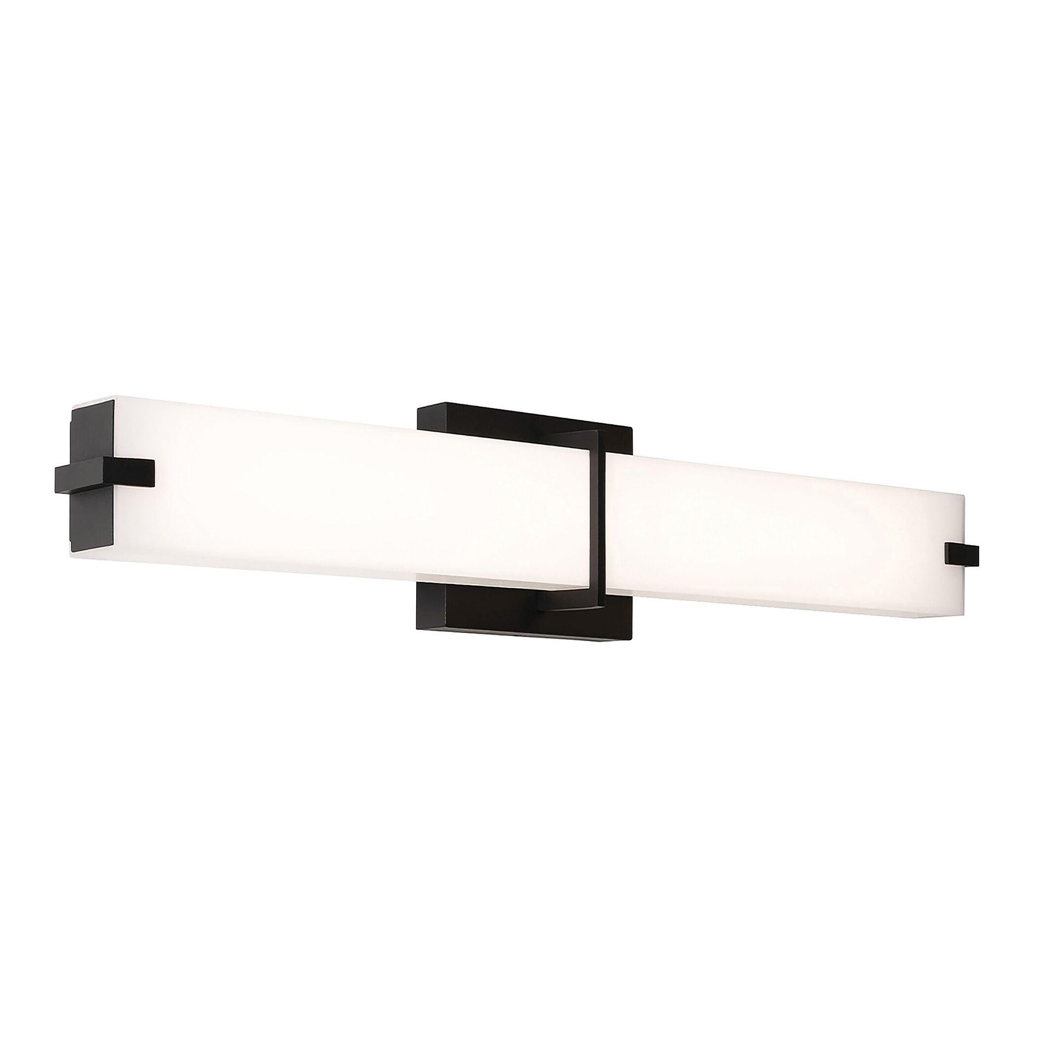 Miller 36" Black Steel LED Vanity Light