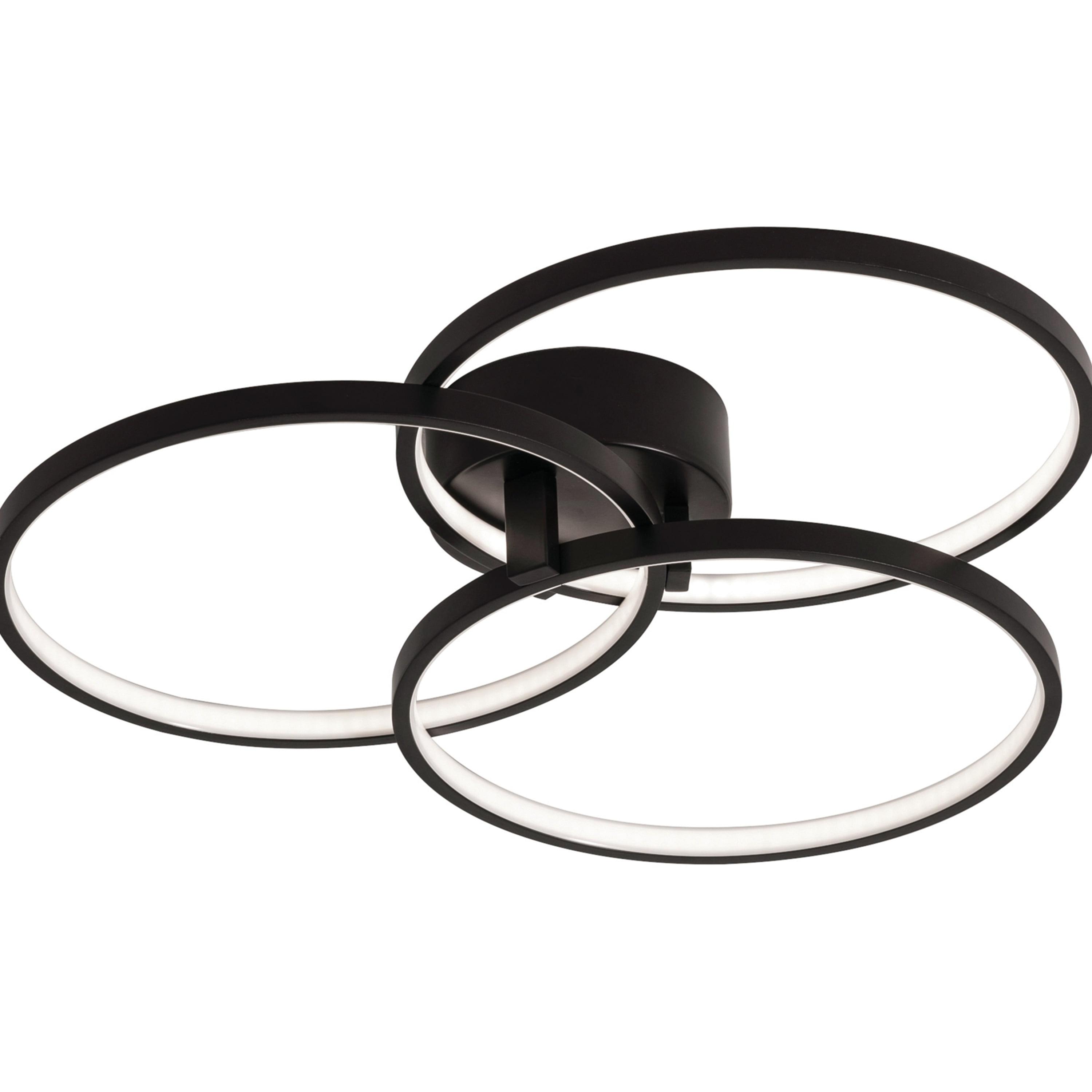 AFX - Orion - 26W 1 LED Flush Mount In Modern Style-3.5 Inches Tall and 15.75