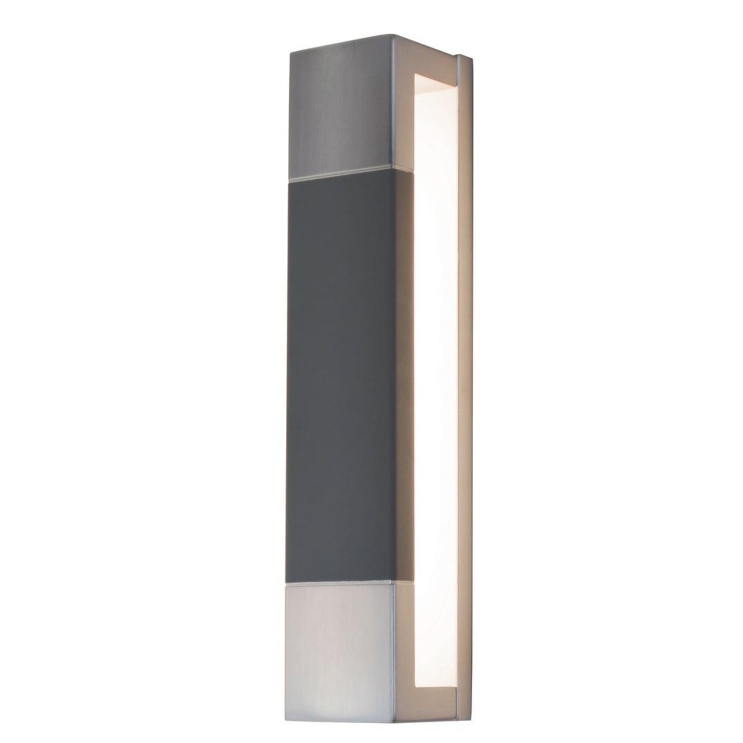 Afx Pts3151200l30d1 Post 14" Tall Led Wall Sconce - Grey