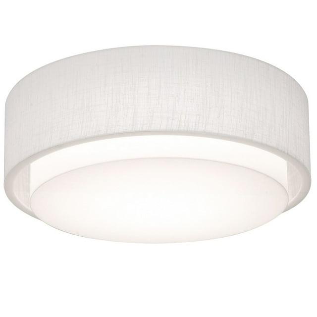 AFX Sanibel 2 - Light Flush Mount in  Linen White
