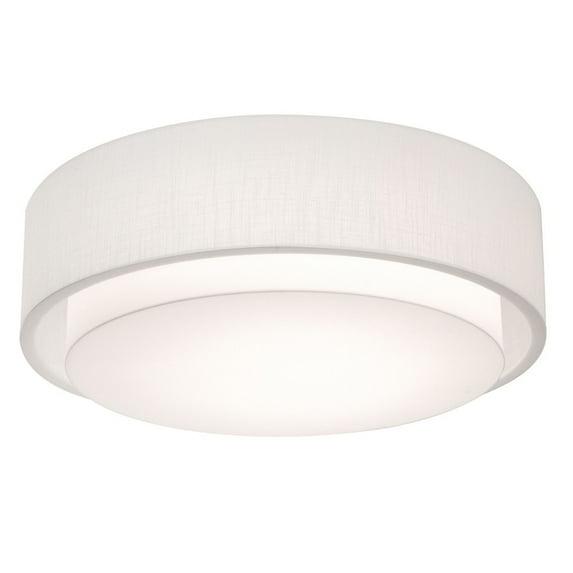 AFX Sanibel 3 - Light Flush Mount in  Linen White