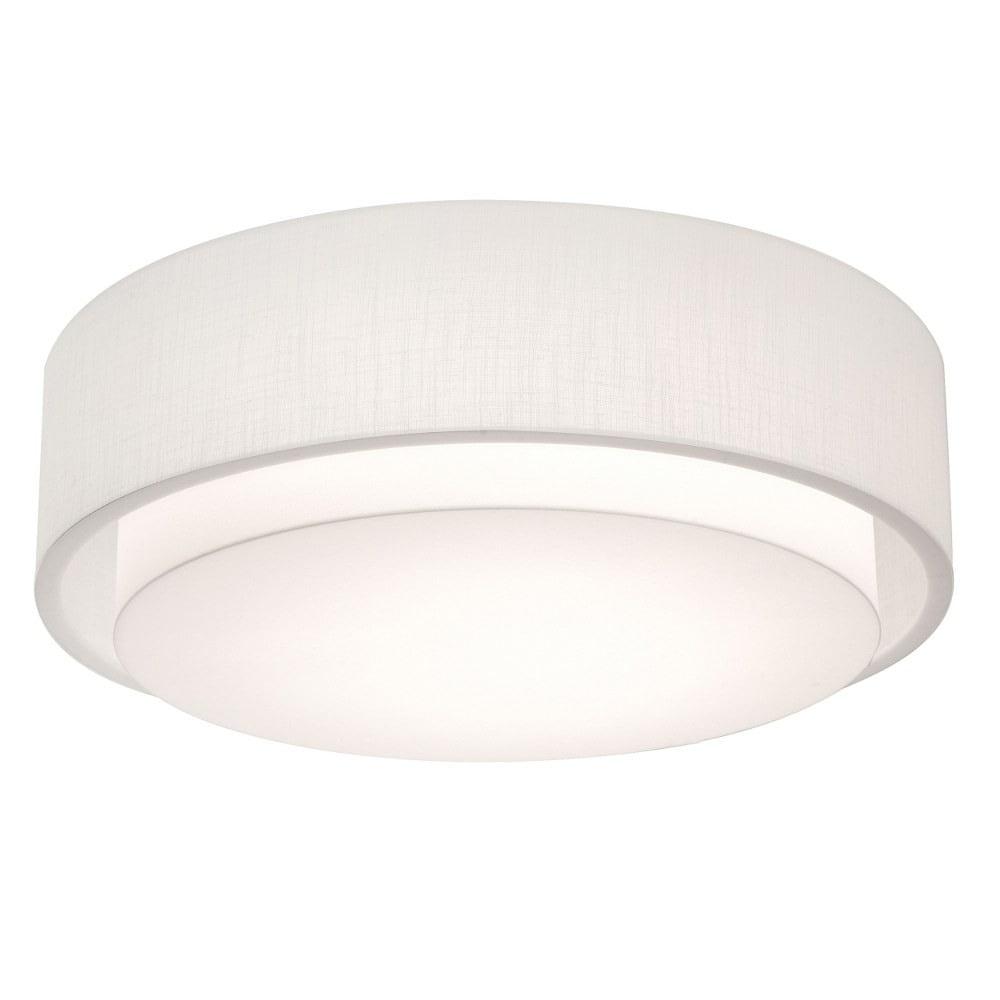 AFX - Sanibel - 3 Light Flush Mount In Modern Style-5.63 Inches Tall and 18