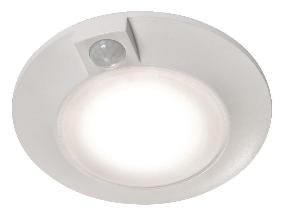 Tana White Steel 7" LED Energy Star Flush Mount Light for Indoor/Outdoor