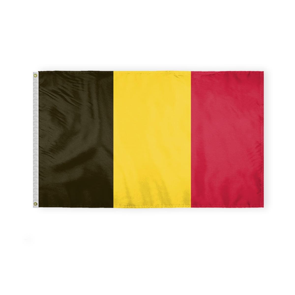 Belgium 3x5 ft Polyester Flag with Brass Grommets