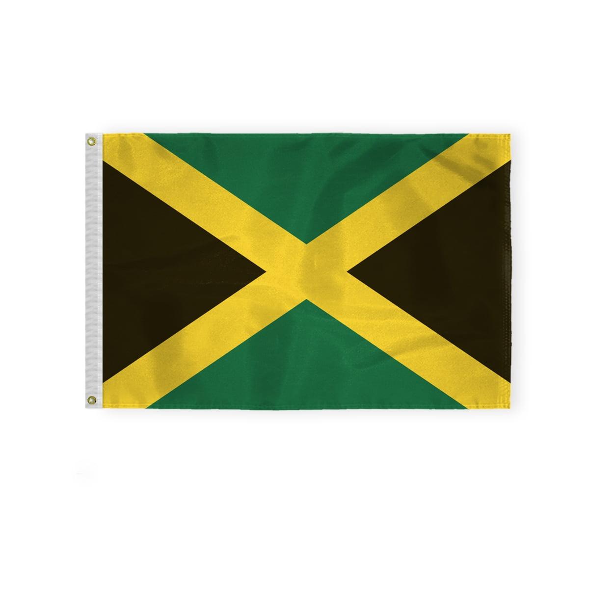 Jamaica 2x3 ft Nylon Flag with Brass Grommets