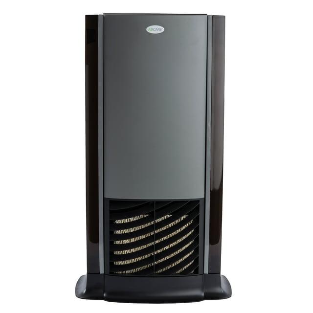 AIRCARE D46 720 Humidificador Evaporativo Tower para 1200 Pies Cuadrados, Titanio/negro