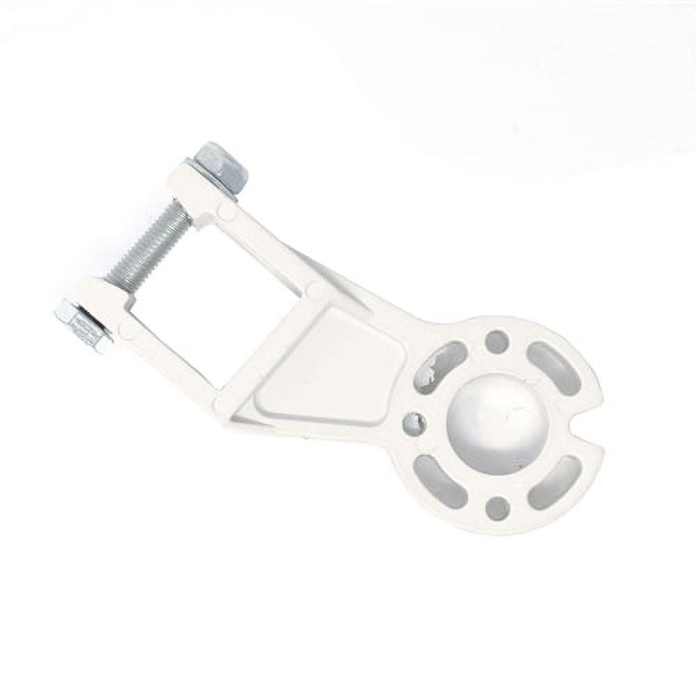 White Steel Support Bracket for Retractable Awning Gearbox