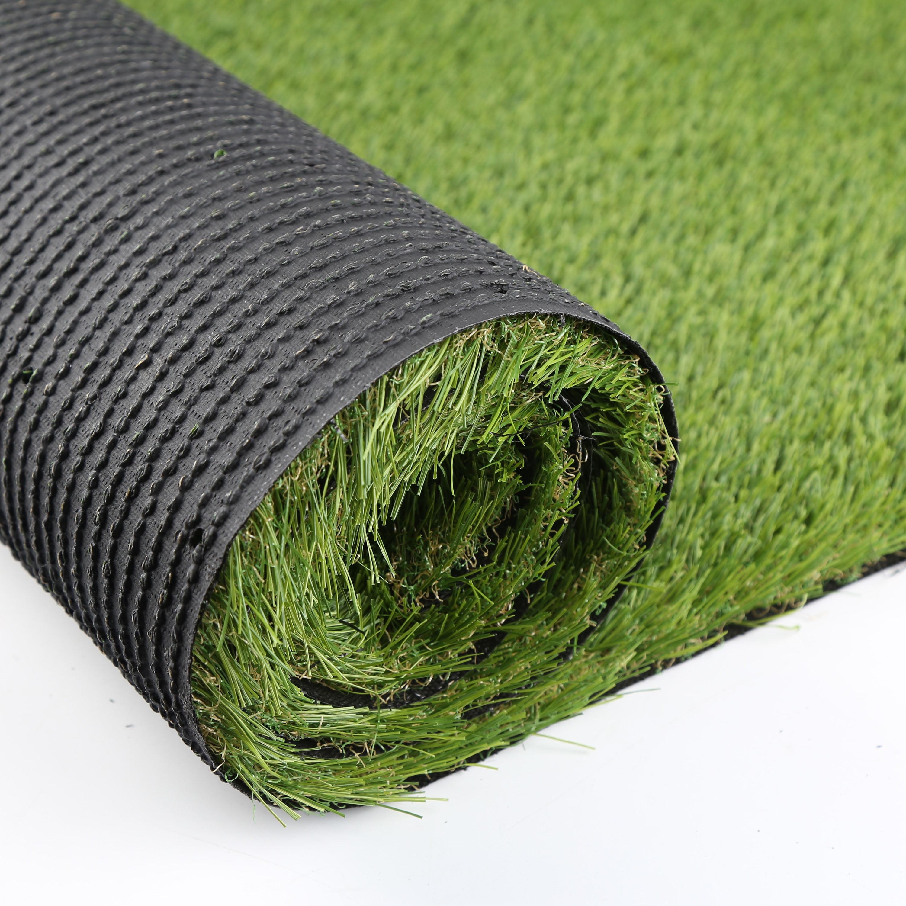 ALEKO 4 x 6 ft Green Synthetic Grass Lawn Carpet