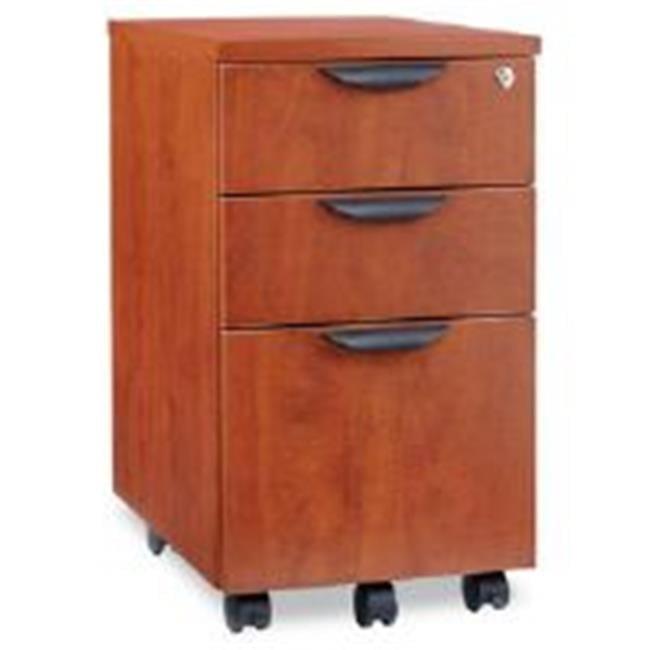 Valencia Series 15.88'' Wide 3 -Drawer Mobile File Cabinet