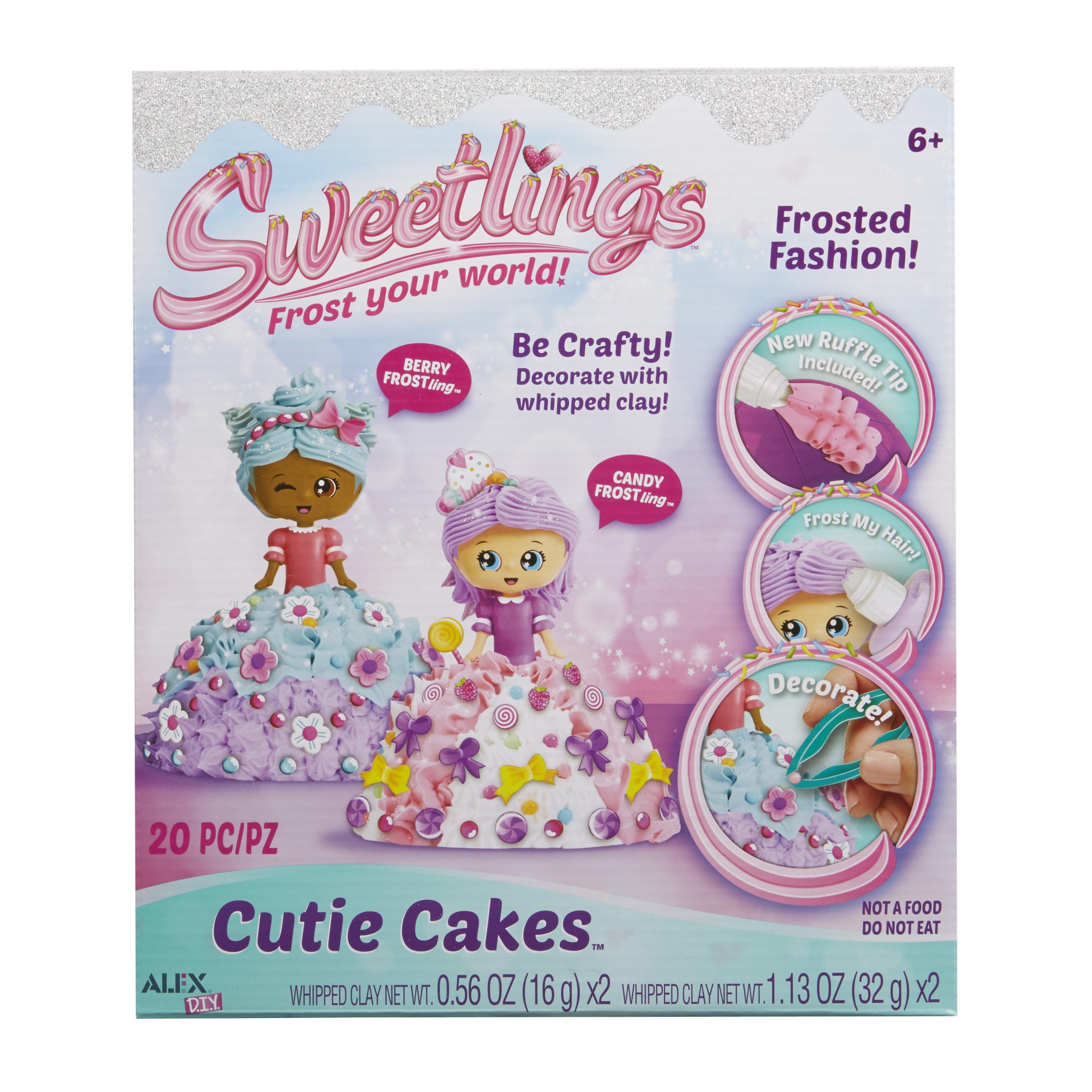 Sweetlings Cutie Cakes DIY Whipped Clay Craft Kit