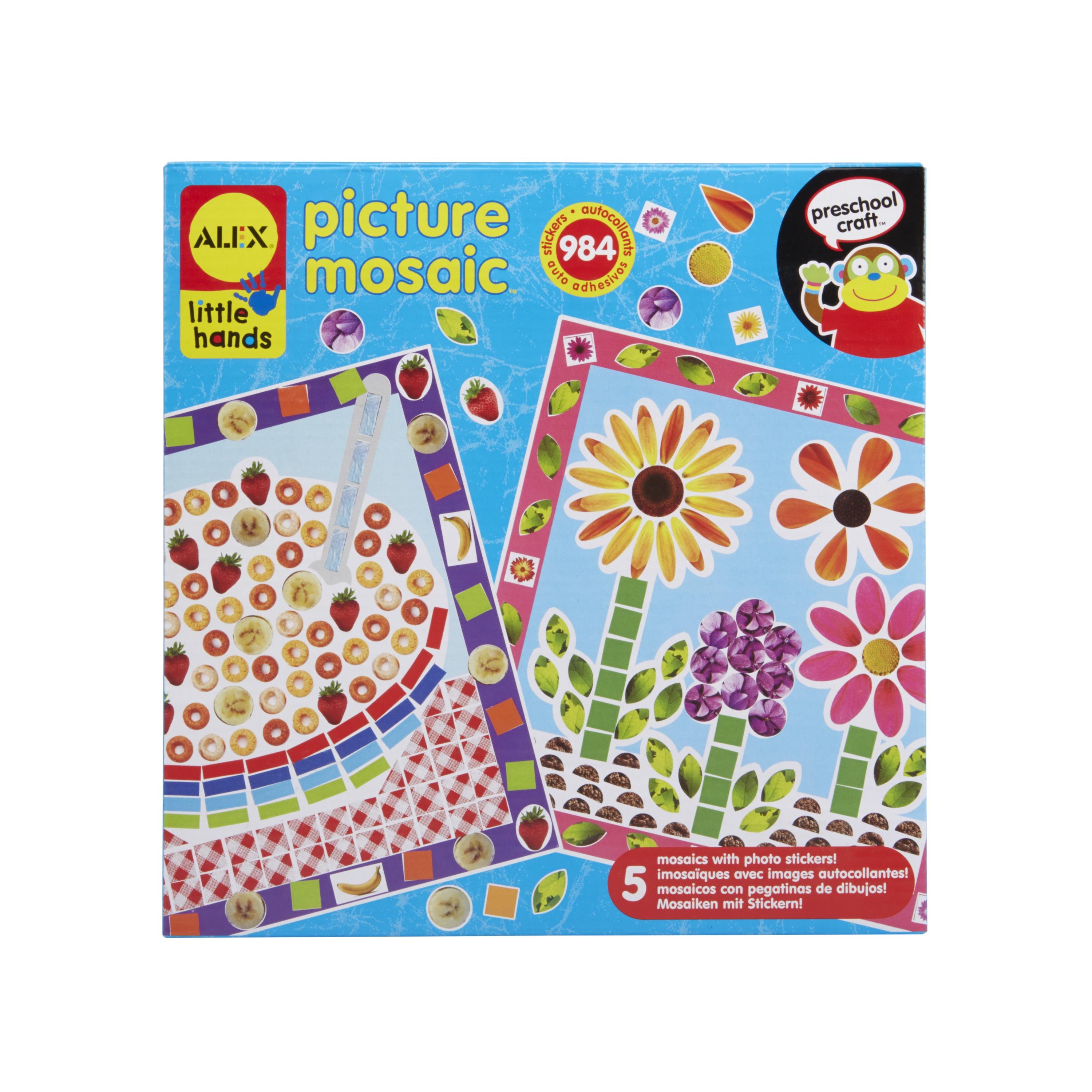 Alex Toys Little Hands Picture Mosaic Art Kit for Kids