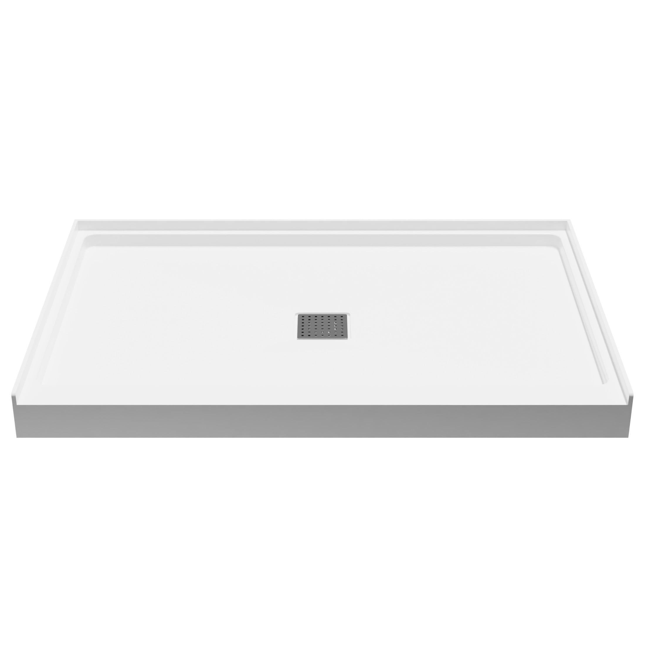 48'' W 32'' D Rectangular Triple Shower Base