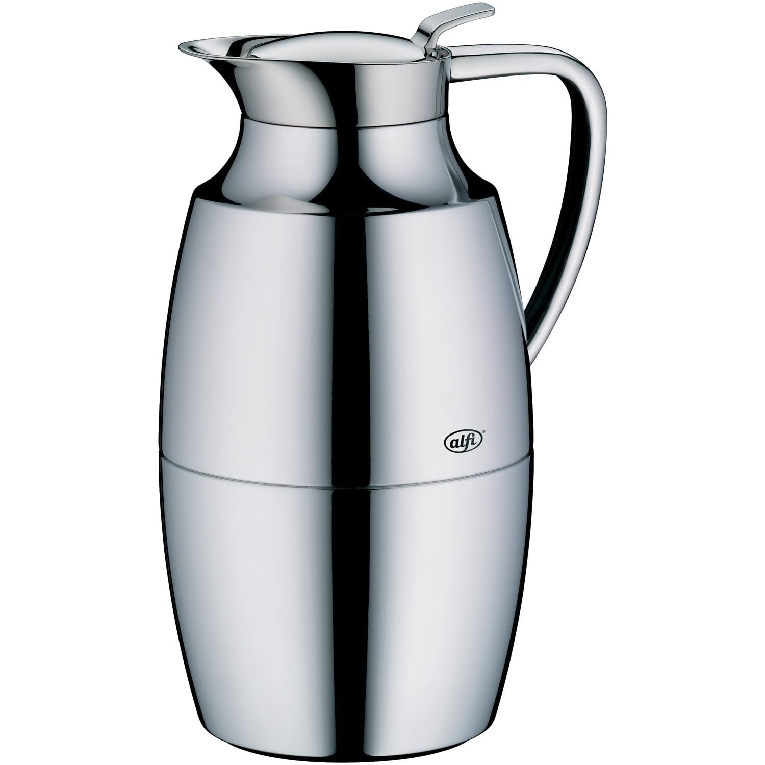 Pallas 1.05-Quart Chrome Glass Vacuum Thermal Carafe